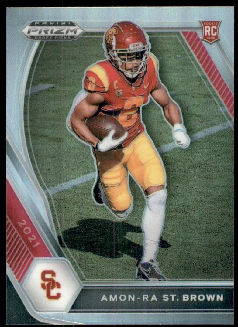 Amon-Ra St. Brown 2021 panini Panini Prizm Draft Picks