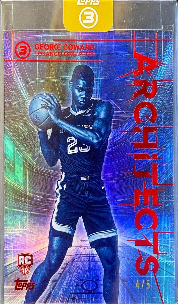 Cedric Coward 2025 topps Topps 3