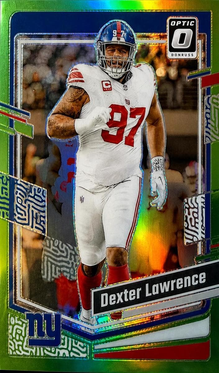 Dexter Lawrence 2023 panini Donruss Optic
