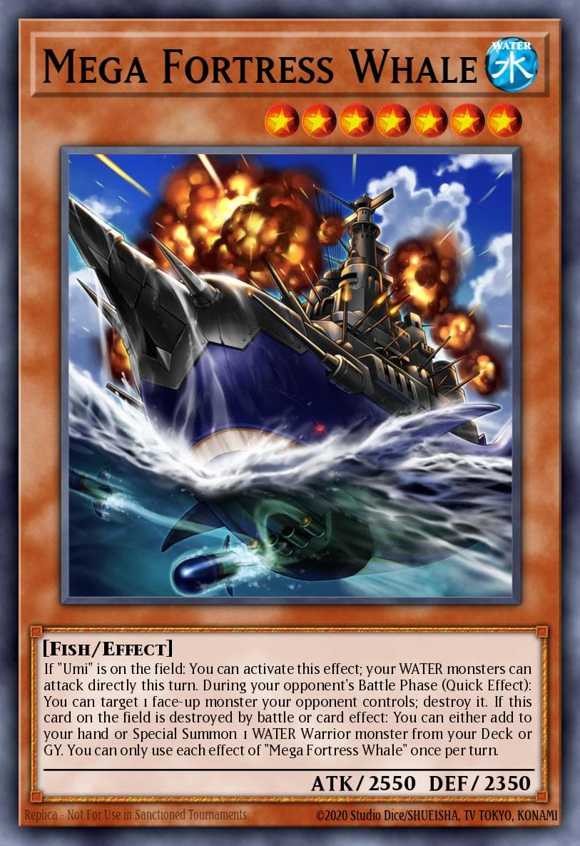 Mega Fortress Whale #LED9-EN016