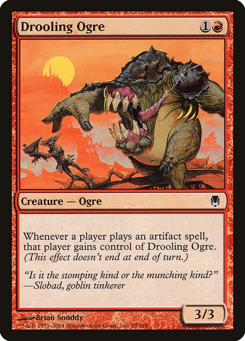 Drooling Ogre 2004 Magic: The Gathering Darksteel