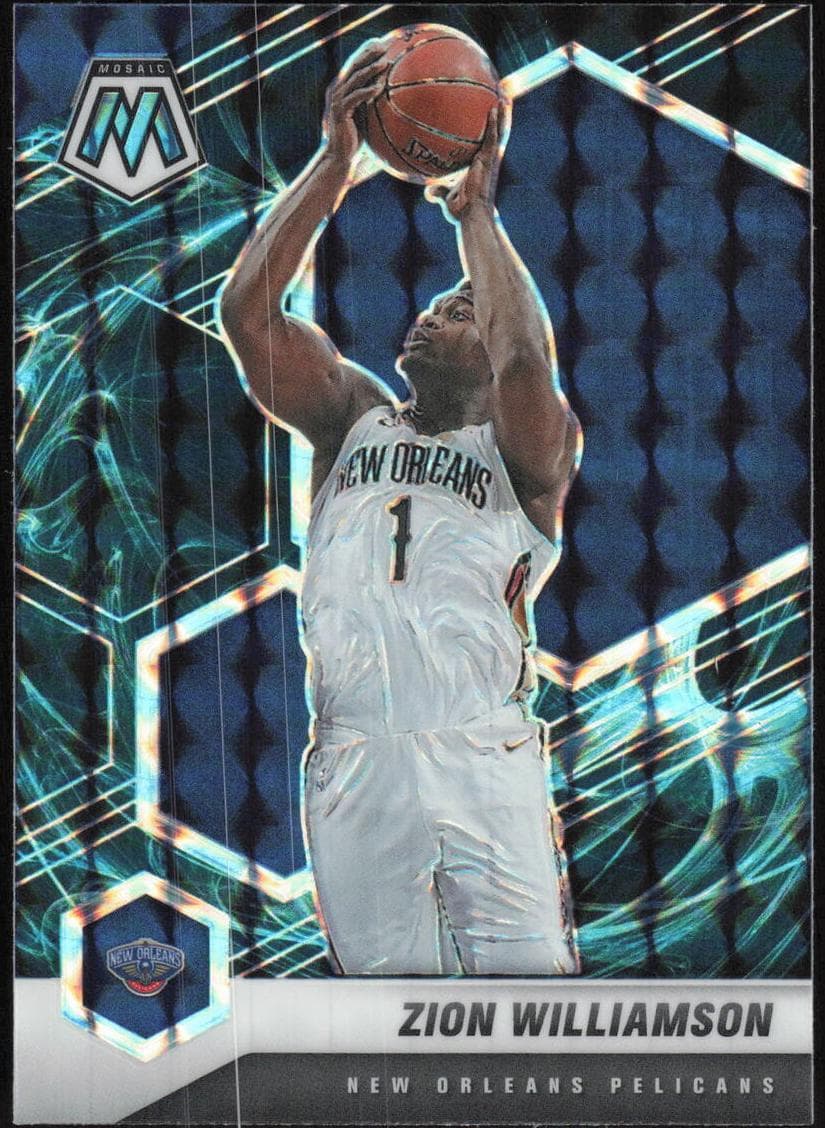 Zion Williamson 2020 panini Panini Mosaic