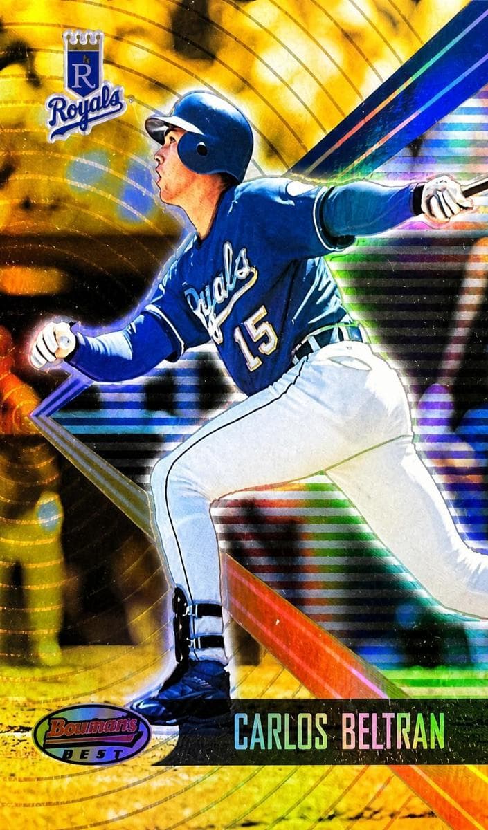 Carlos Beltran 2001 bowman Bowman's Best