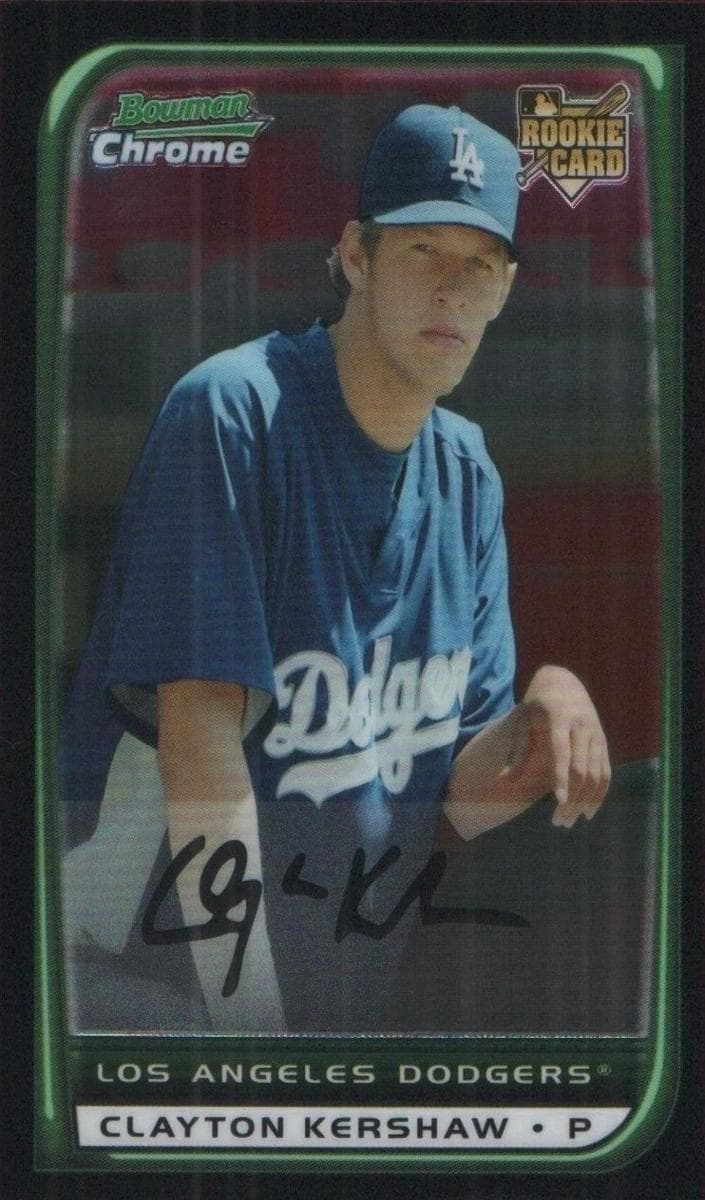 Clayton Kershaw 2008 bowman