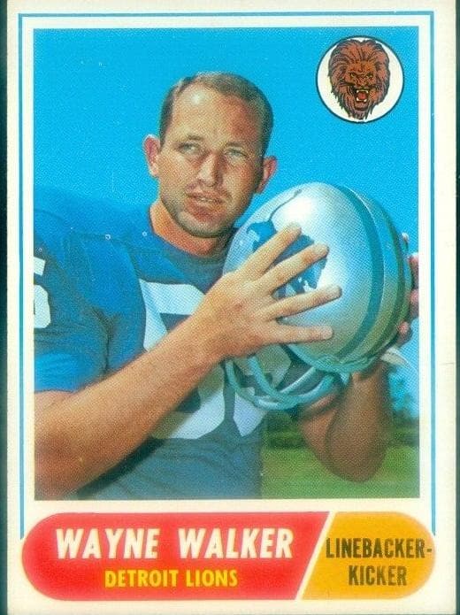 Wayne Walker 1968 topps Topps