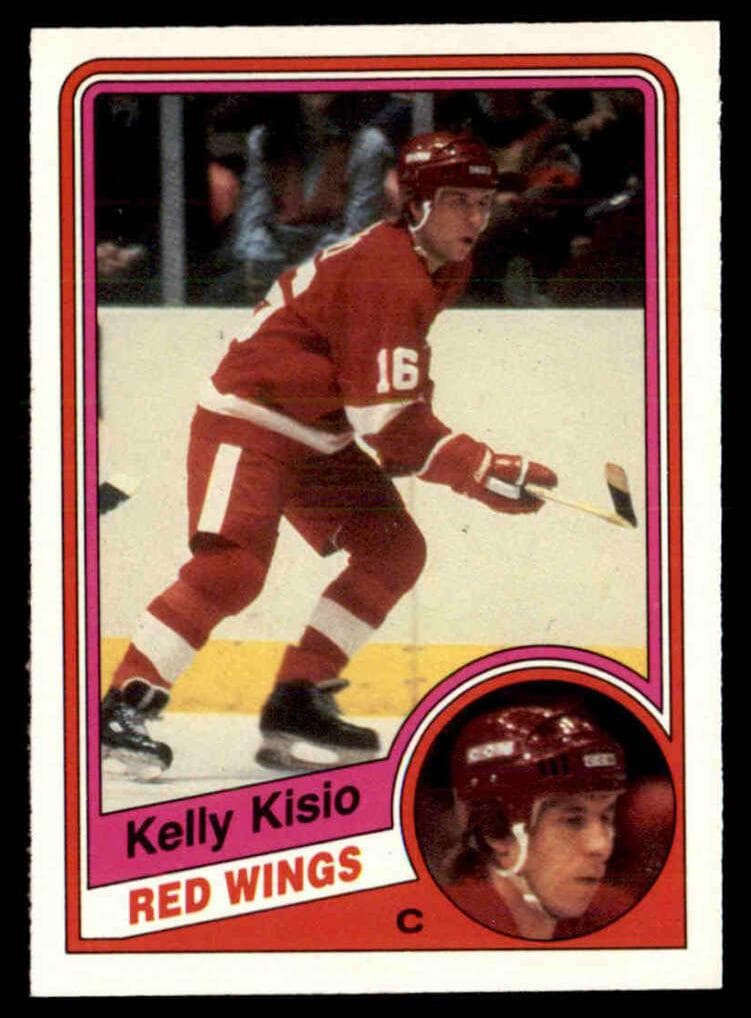 Kelly Kisio 1984 topps O-Pee-Chee