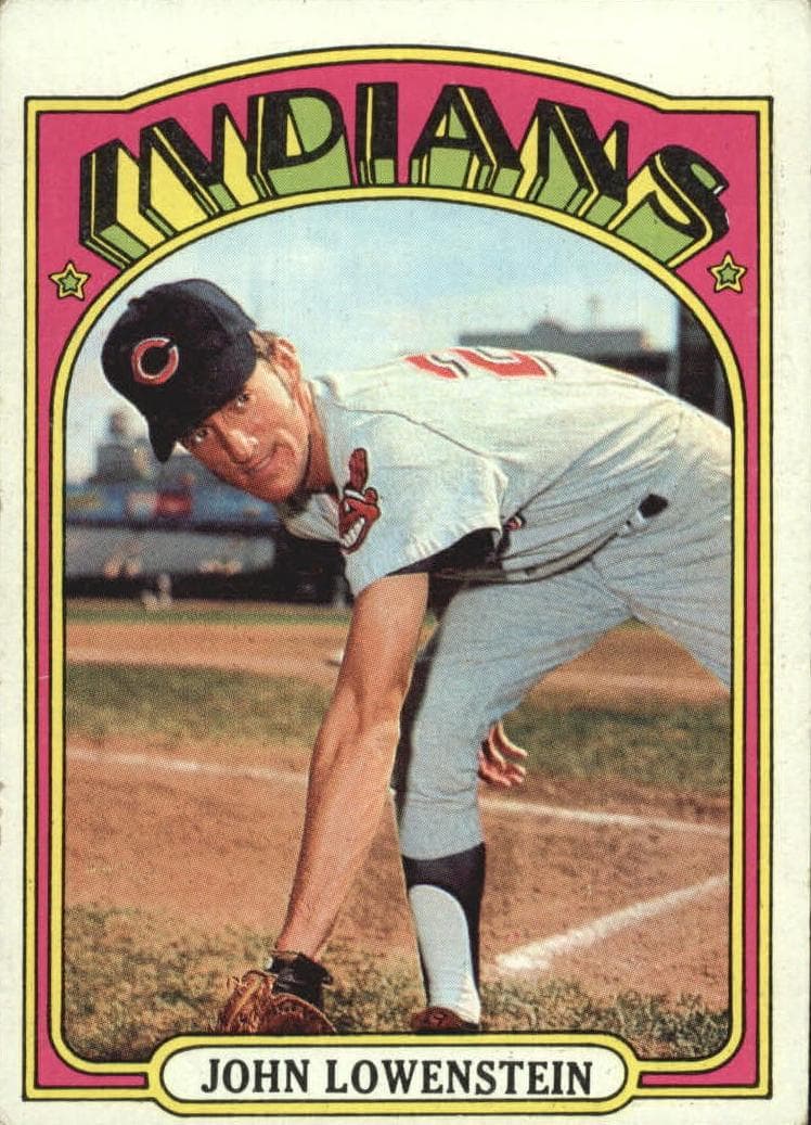 John Lowenstein 1972 topps Topps