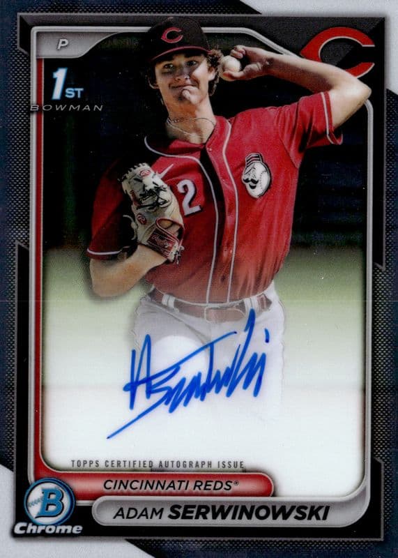 Adam Serwinowski trading card