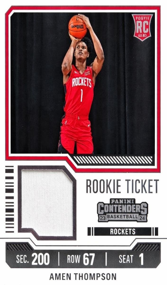 Amen Thompson 2023 panini Panini Contenders