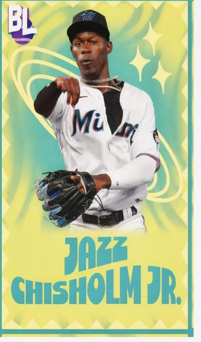 Jazz Chisholm Jr. 2023 topps Topps Big League