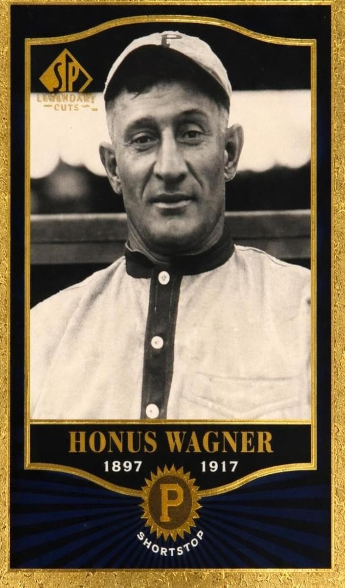 Honus Wagner 2001 unknown SP Legendary Cuts