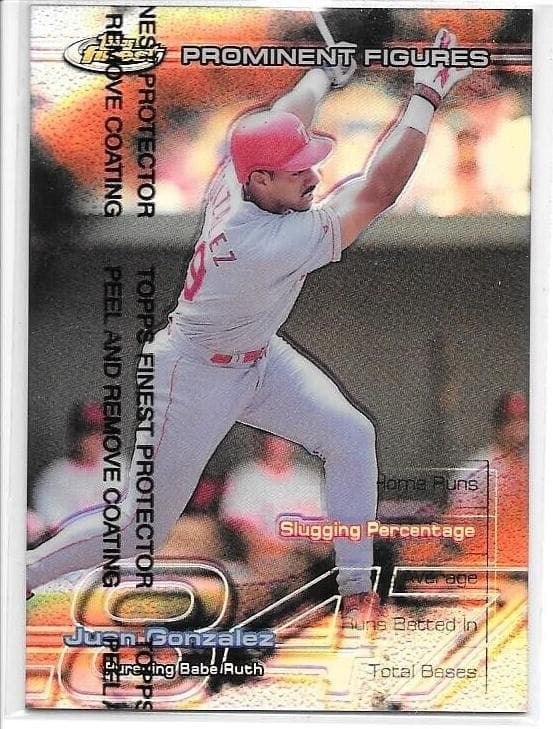 Juan Gonzalez 1999 unknown Finest