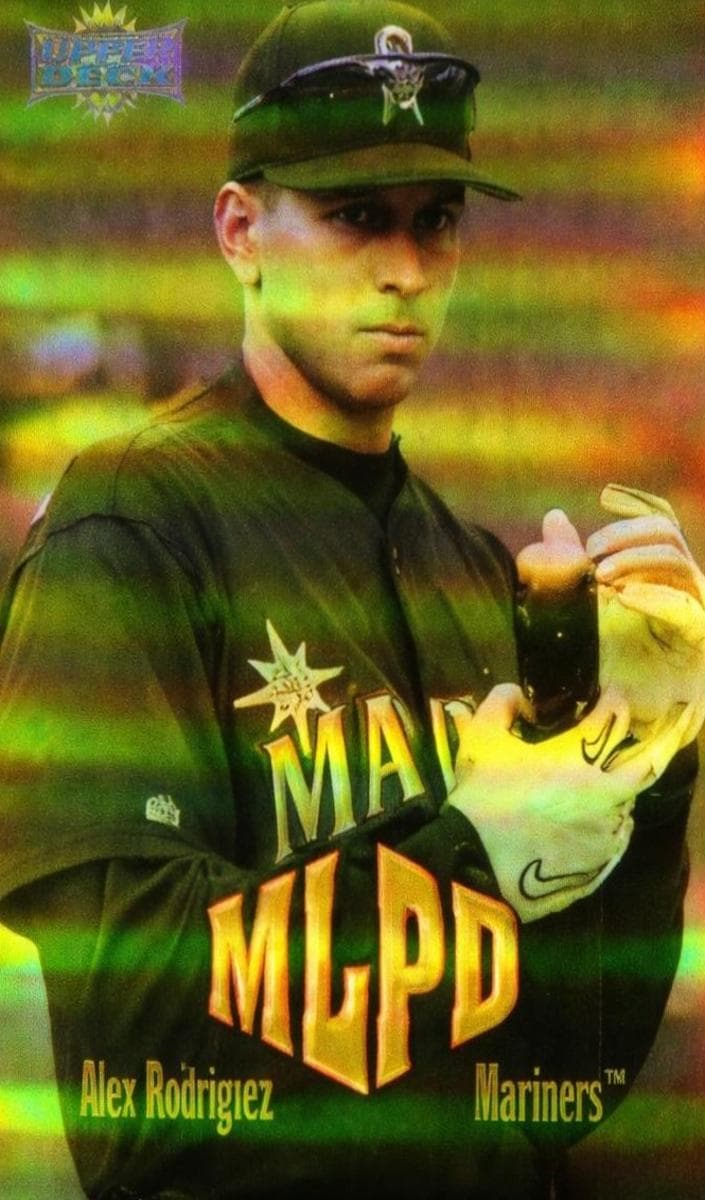 Alex Rodriguez 1999 fleer Skybox Metal Universe