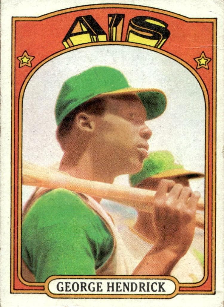 George Hendrick 1972 topps Topps