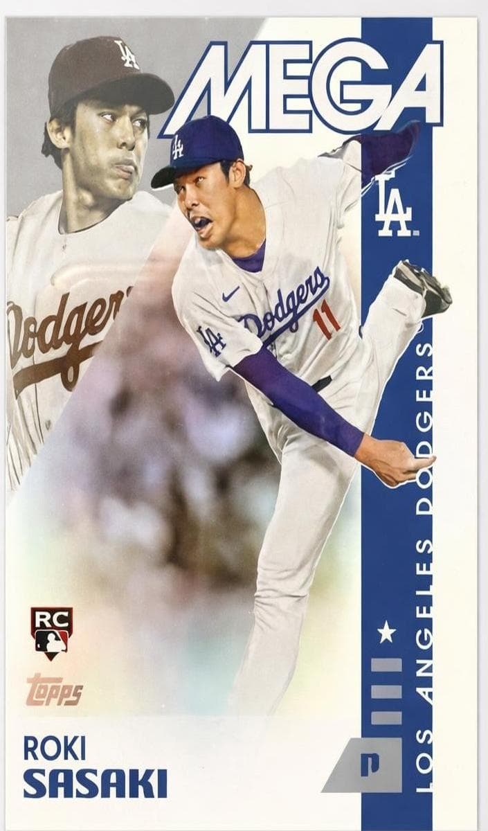 Roki Sasaki 2025 topps Topps