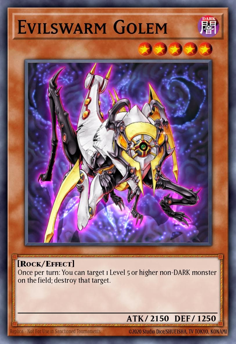 Evilswarm Golem 2012 Yu-Gi-Oh! Duel Terminal 7