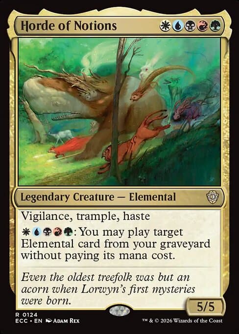 Horde of Notions 2026 Magic: The Gathering Lorwyn Eclipsed Commander