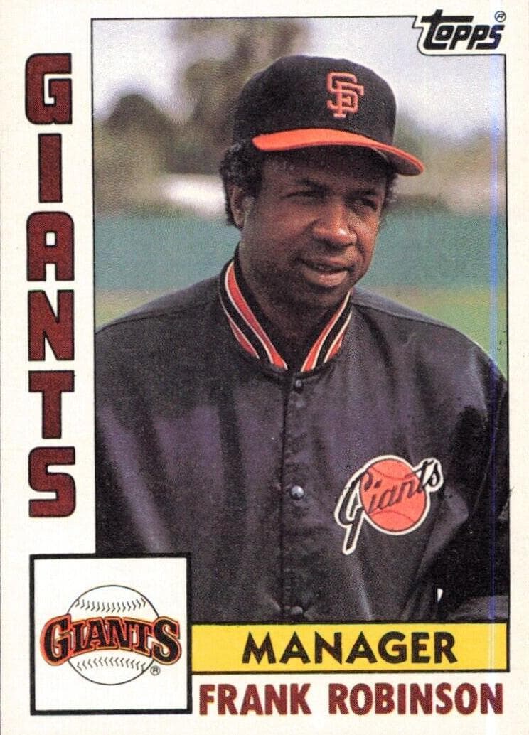 Frank Robinson 1984 topps Topps