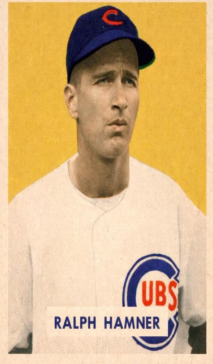 Ralph Hamner 1949 bowman Bowman