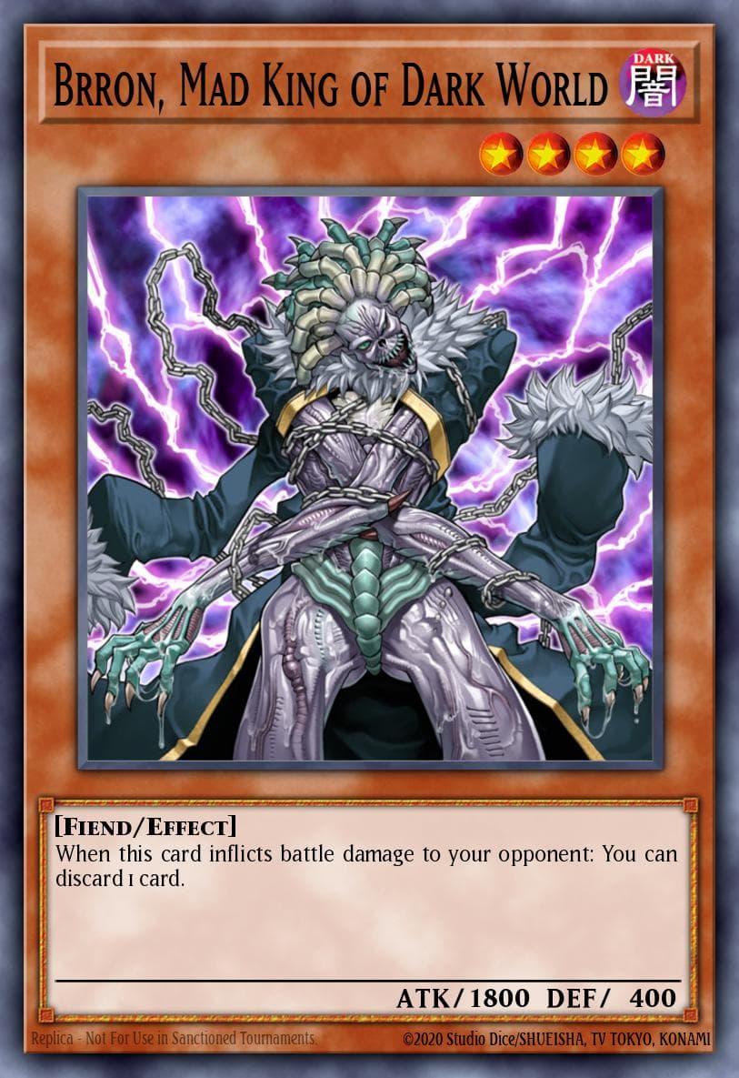 Brron, Mad King of Dark World #SR13-EN009