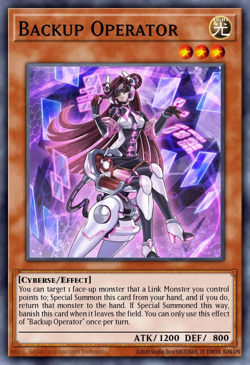 Backup Operator 2018 Yu-Gi-Oh!