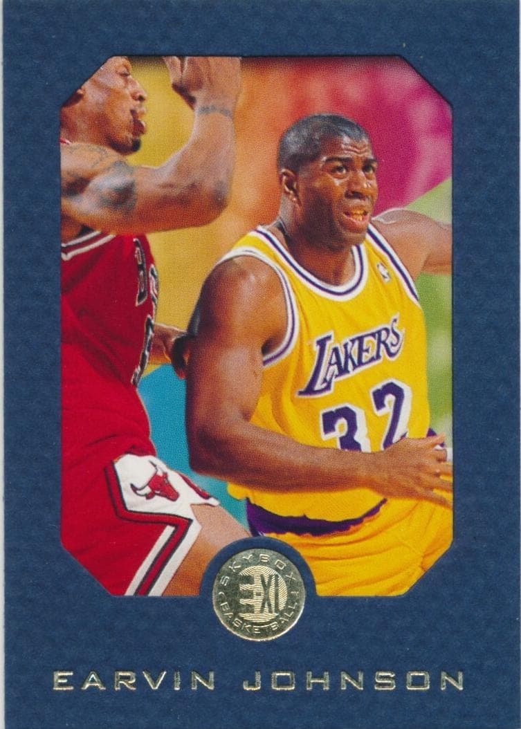 Magic Johnson 1995 skybox E-xl