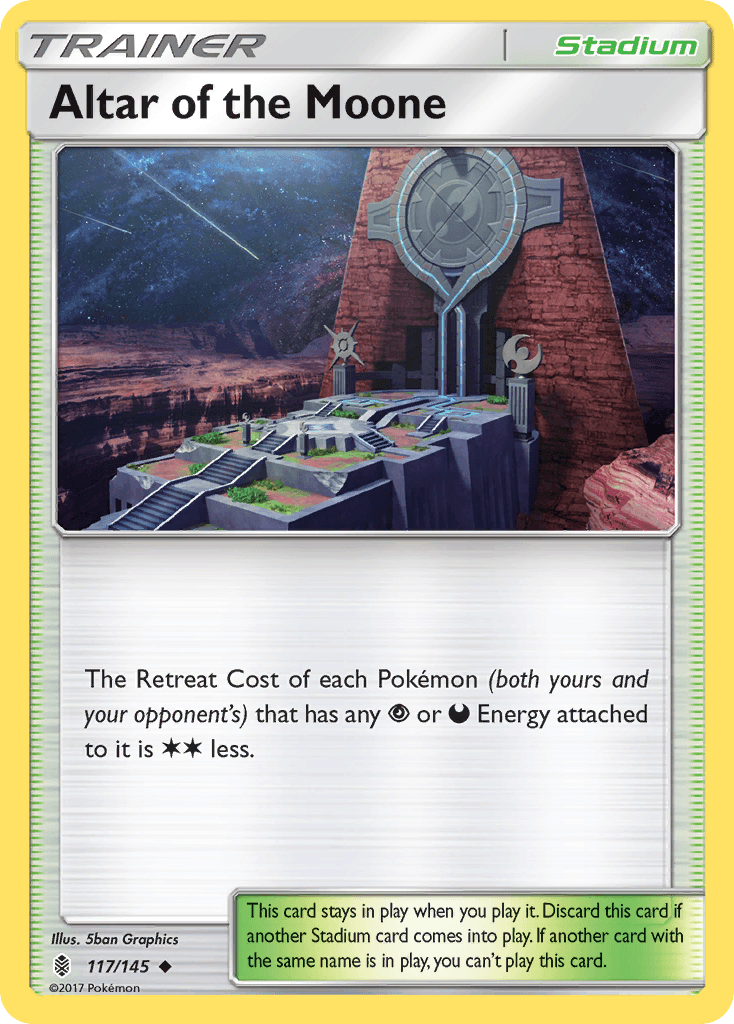 Altar of the Moone 2017 Pokemon