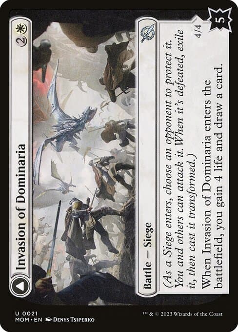 Invasion of Dominaria // Serra Faithkeeper 2023 Magic: The Gathering