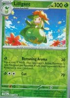 Lilligant trading card