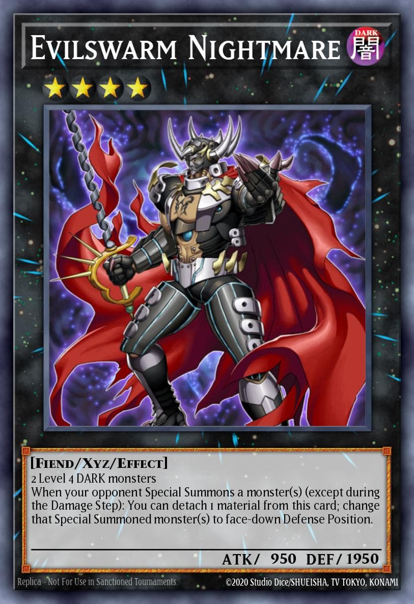 Evilswarm Nightmare 2018 Yu-Gi-Oh! Legendary Hero Decks