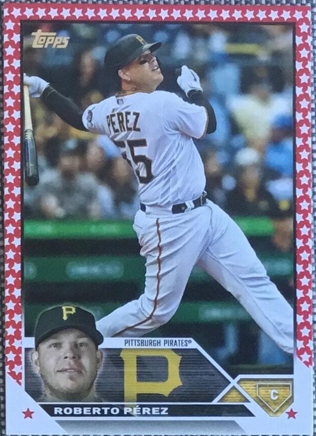 Roberto Perez trading card