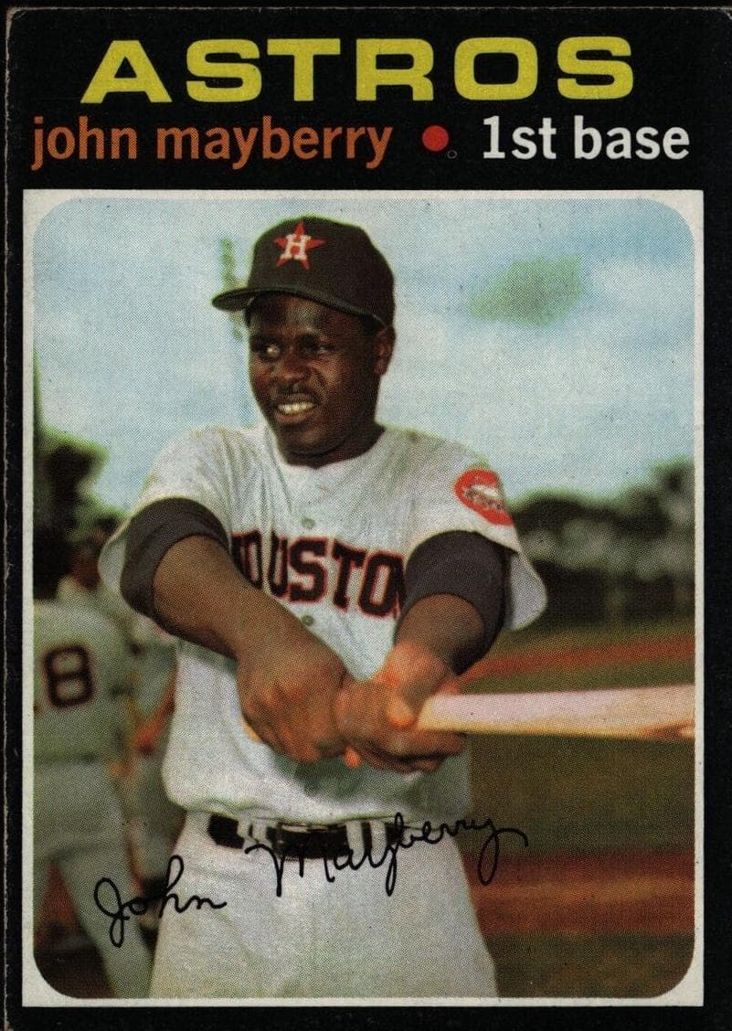 John Mayberry 1971 topps Topps