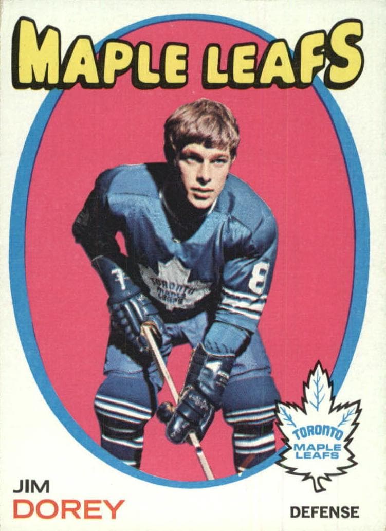 Jim Dorey 1971 topps Topps