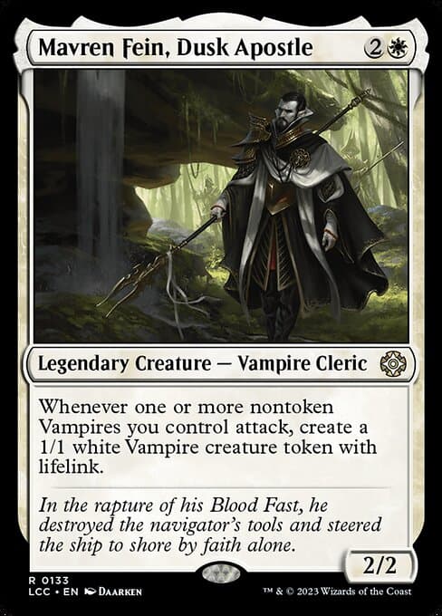 Mavren Fein, Dusk Apostle 2017 Magic: The Gathering Ixalan