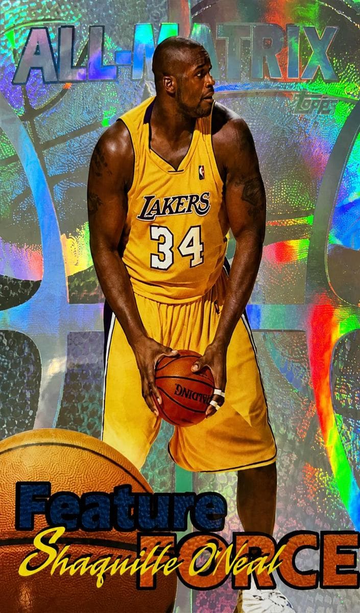 Shaquille O'Neal 1999 topps Topps