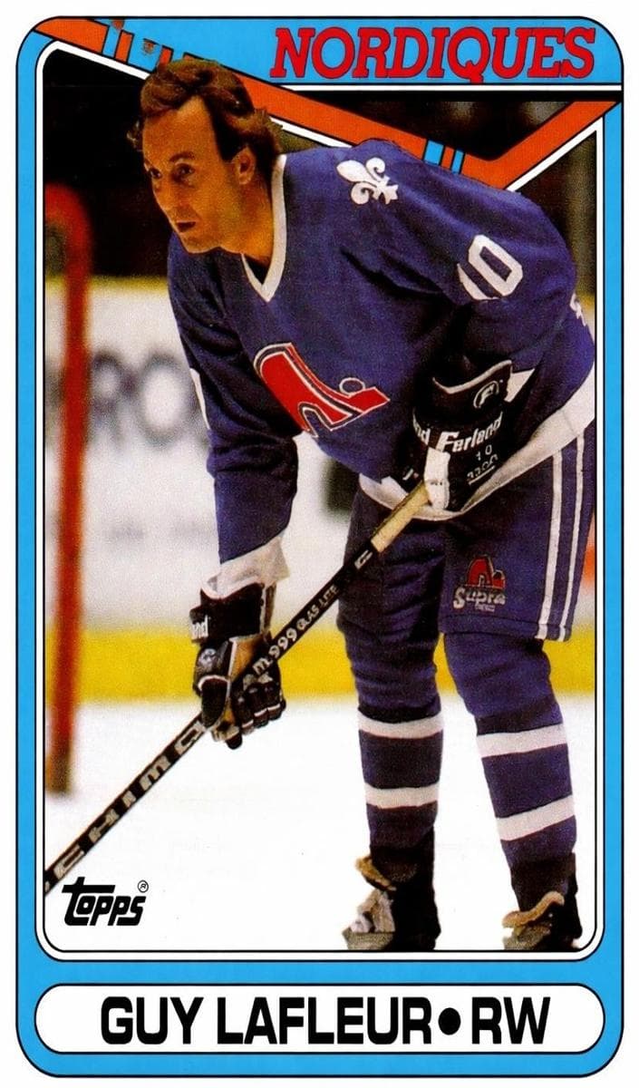 Guy Lafleur 1990 topps Topps