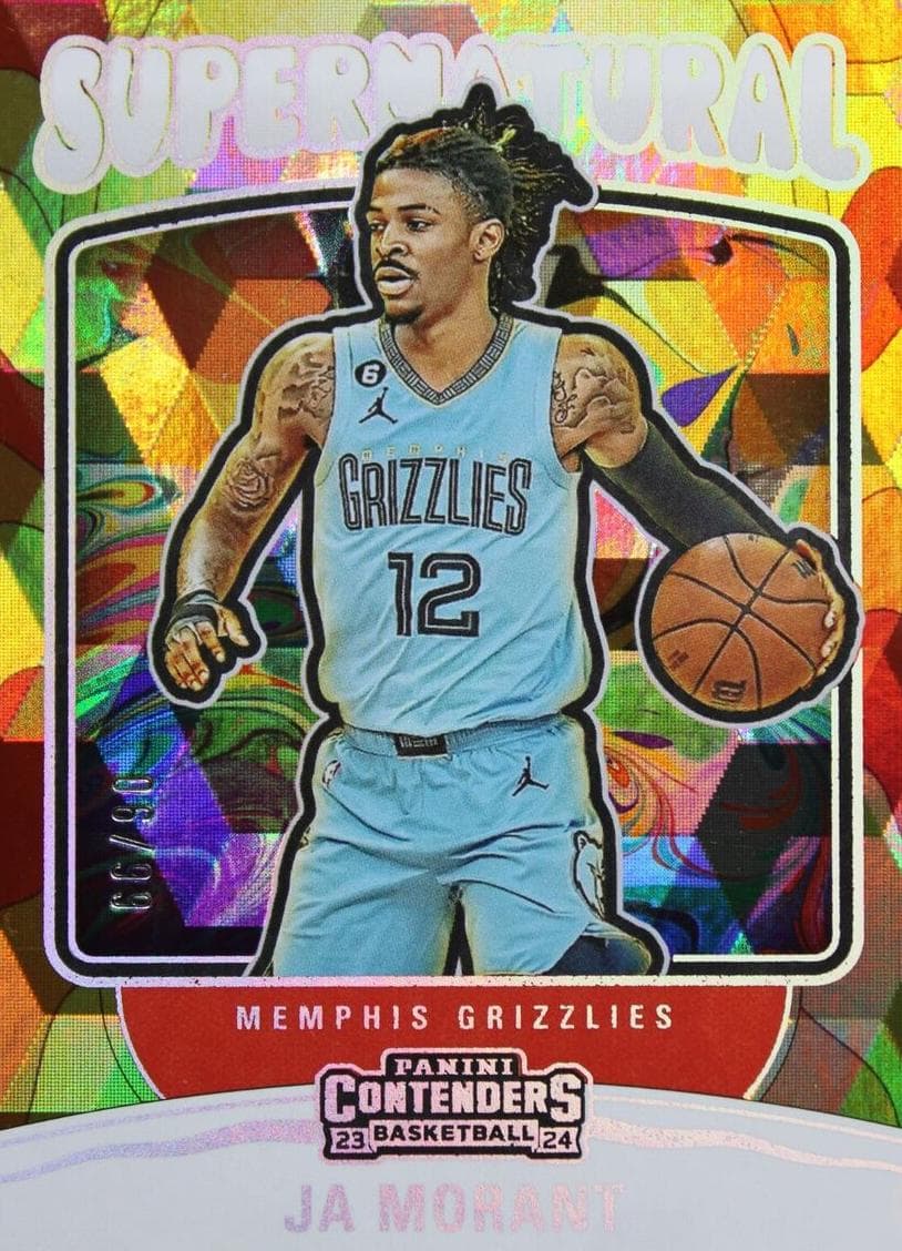 Ja Morant 2023 panini Panini Contenders