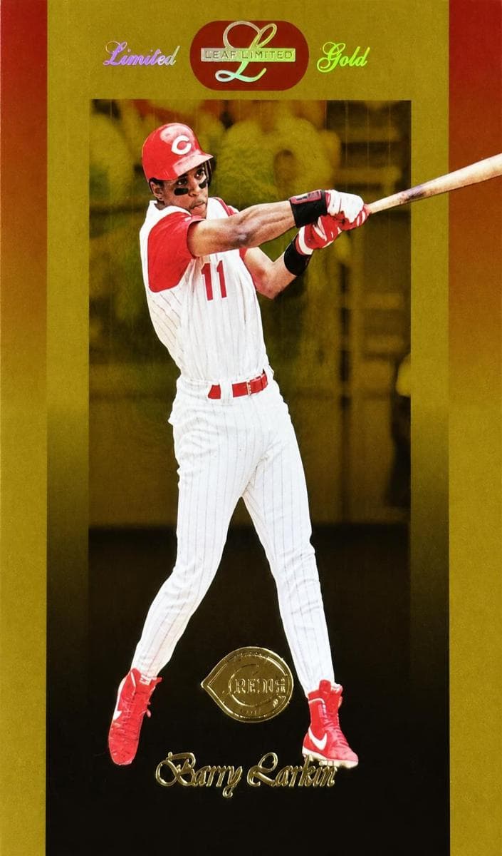 Barry Larkin 1996 leaf Leaf Limited