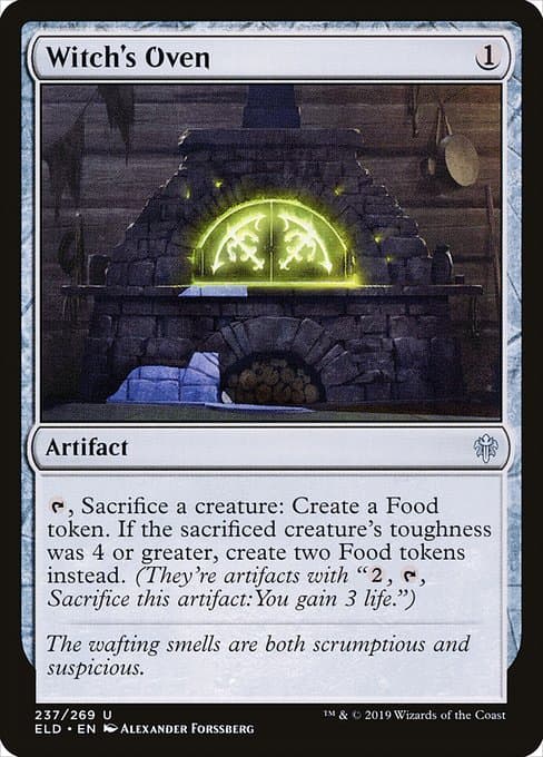 Witch's Oven 2019 Magic: The Gathering Throne of Eldraine Foil