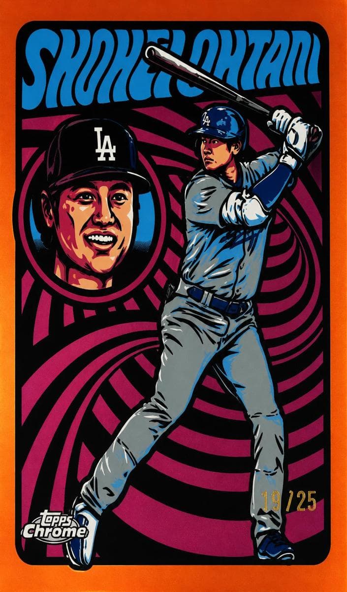 Shohei Ohtani 2024 topps Topps Chrome
