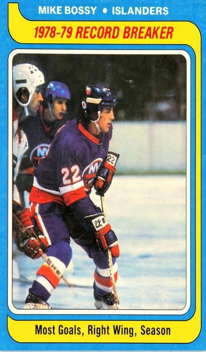 Mike Bossy 1979 topps
