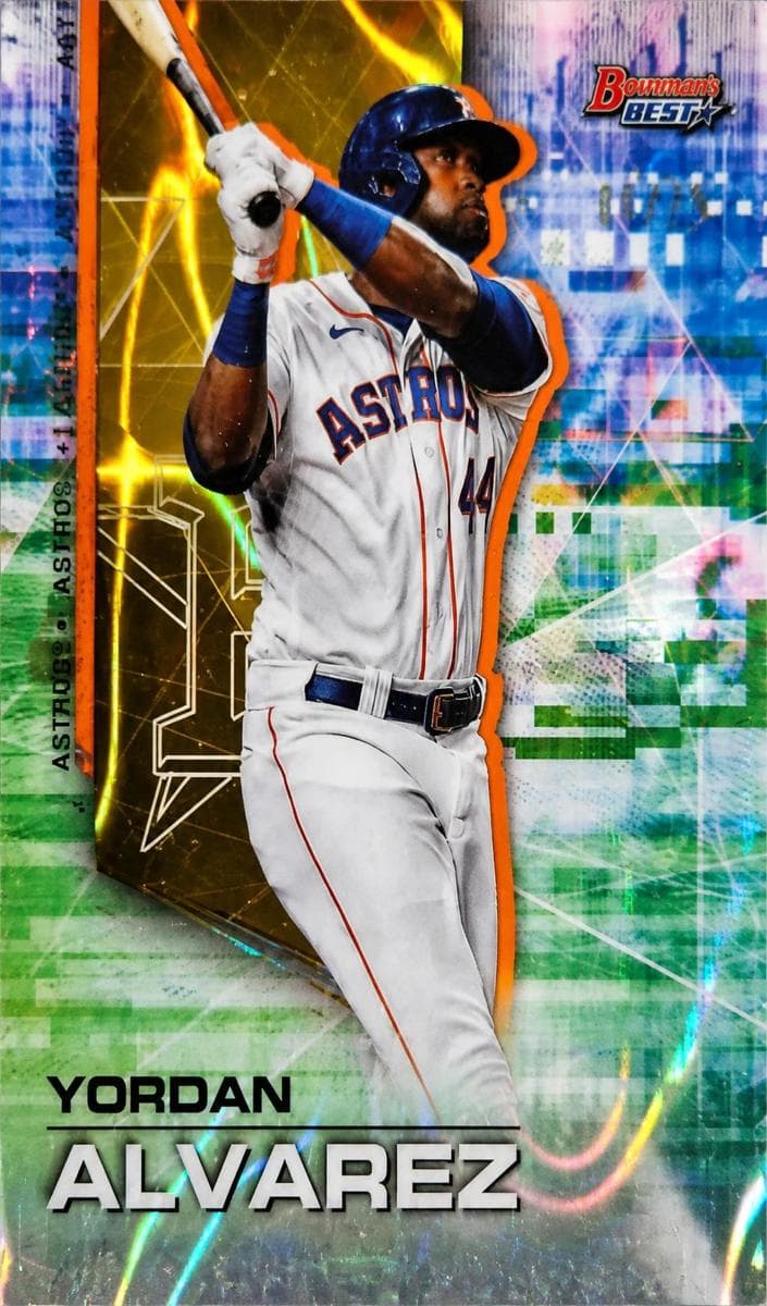 Yordan Alvarez 2021 topps Topps Gallery