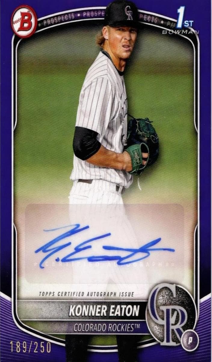 Konner Eaton 2025 bowman Bowman