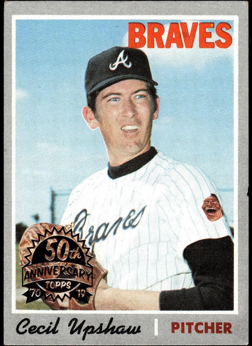 Cecil Upshaw 1970 topps Topps
