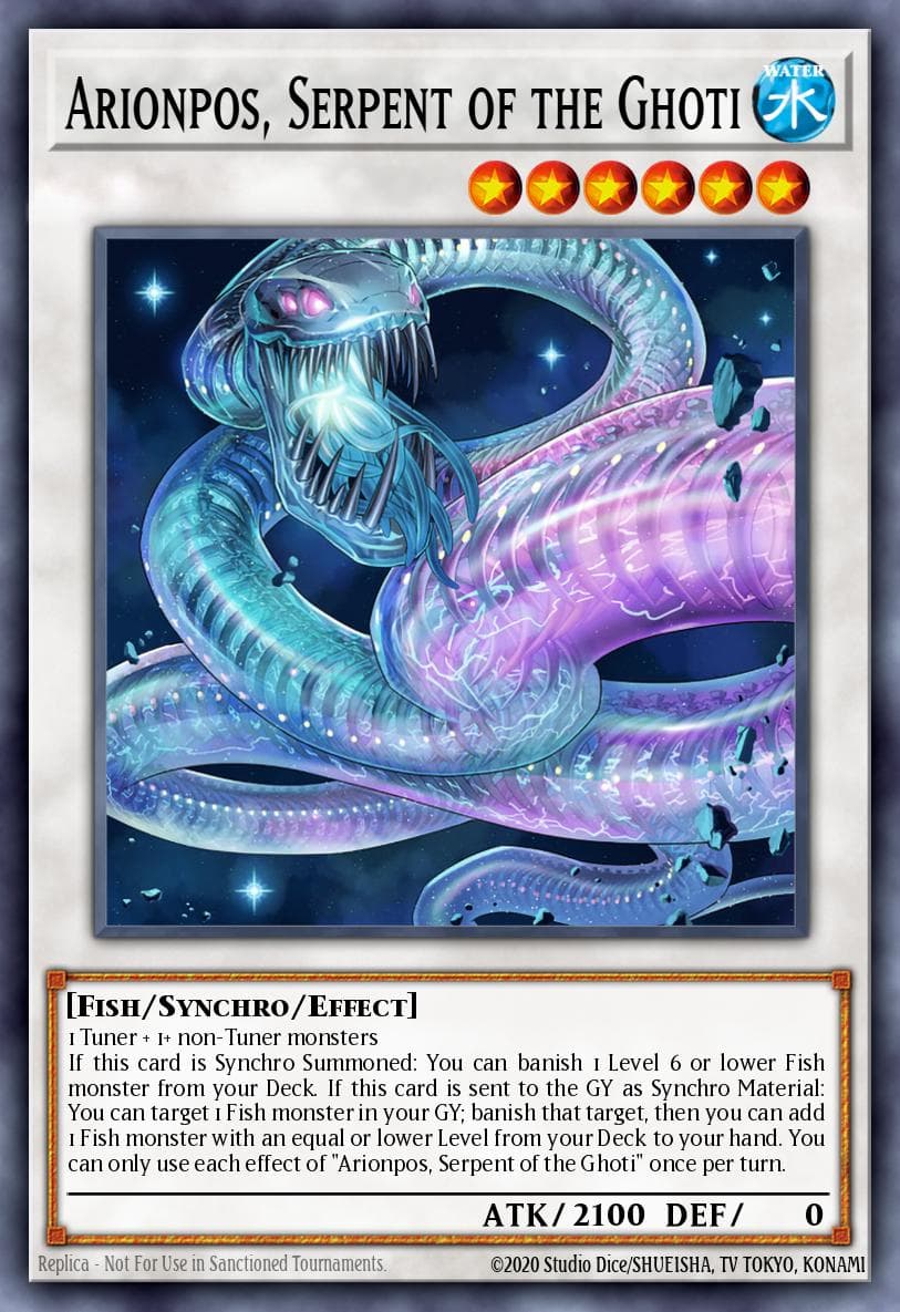Arionpos, Serpent of the Ghoti #DABL-EN088