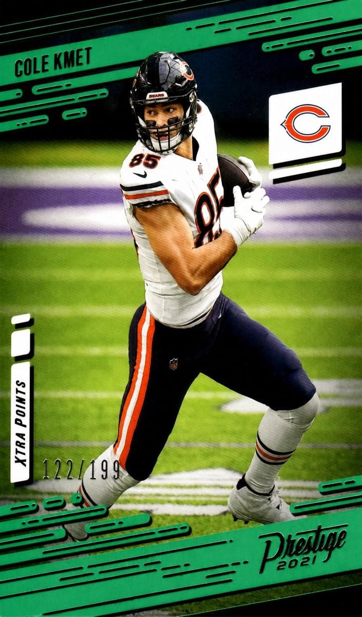 Cole Kmet 2021 panini Panini Prestige