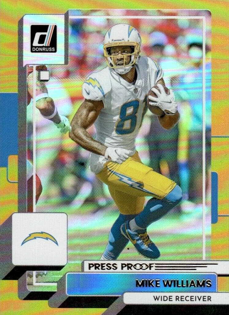 Mike Williams 2022 panini Donruss