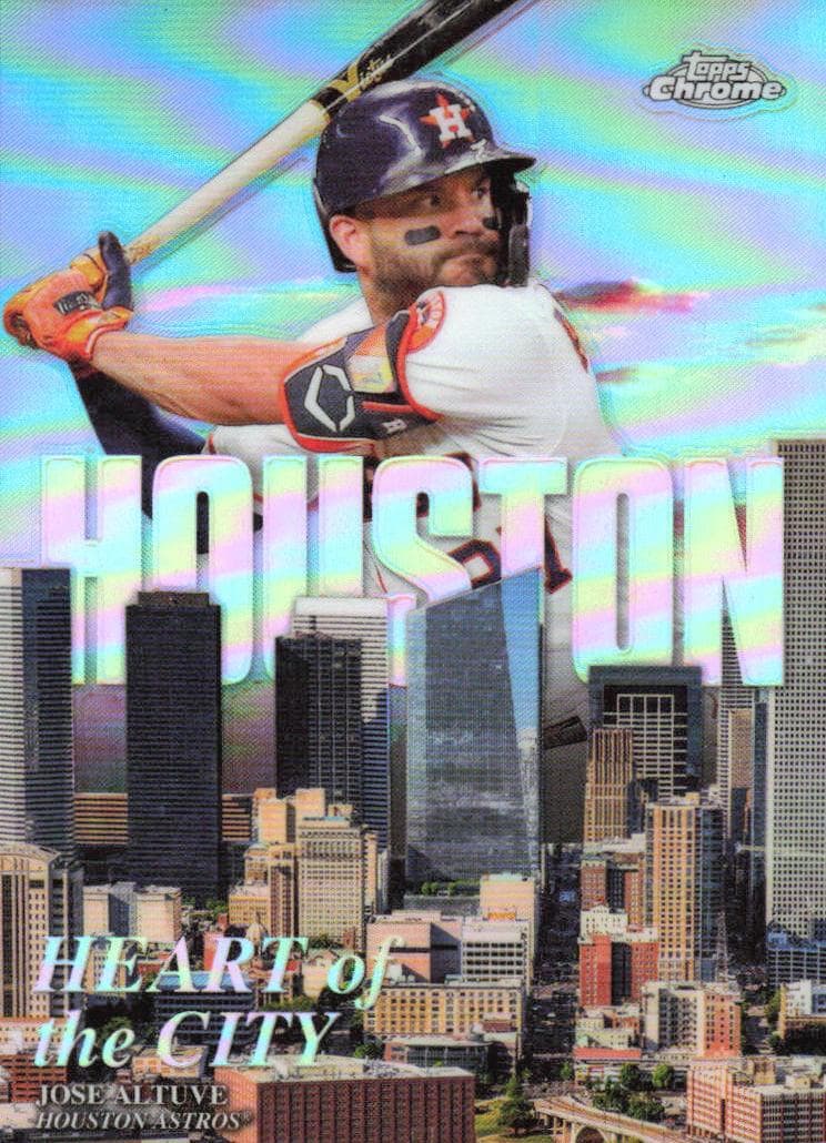 Jose Altuve 2022 topps Topps Chrome