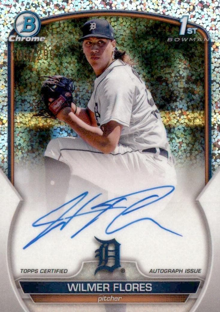 Wilmer Flores trading card
