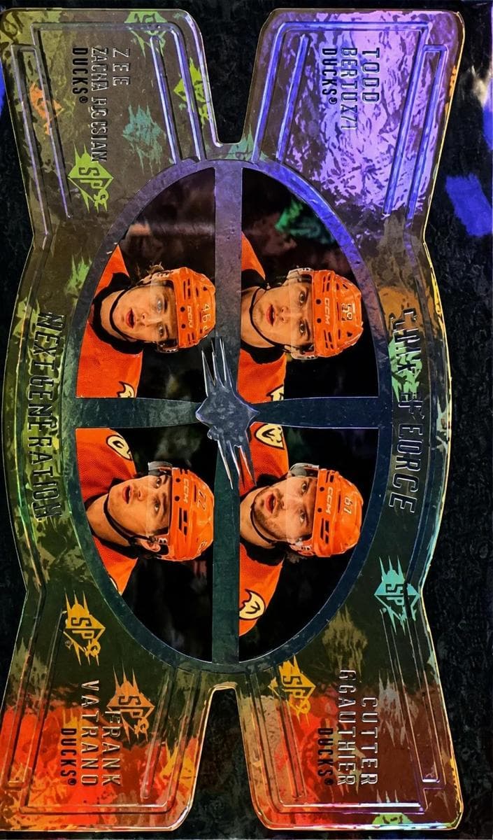 Troy Terry/Cutter Gauthier/Leo Carlsson/Frank Vatrano #SF-TGCV